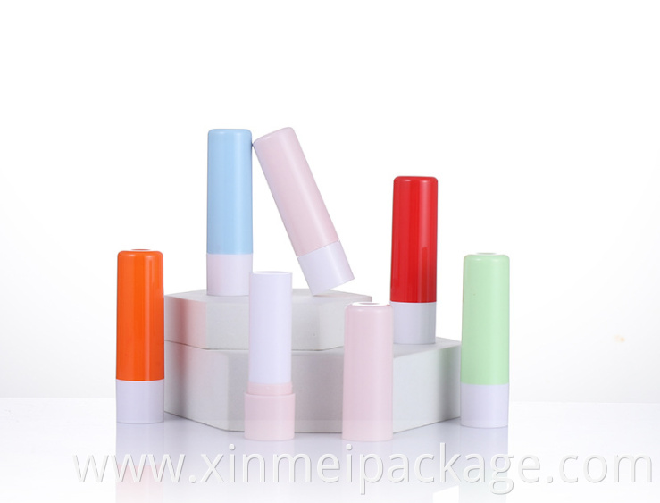 color lip balm tube